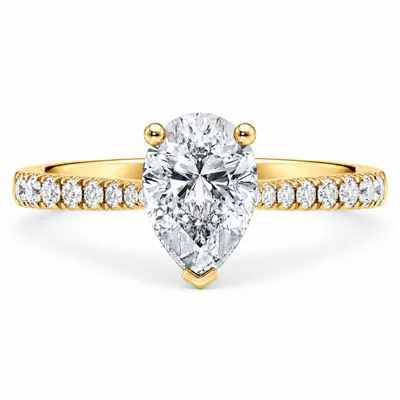 Frognal Diamond Ring (Pear)
