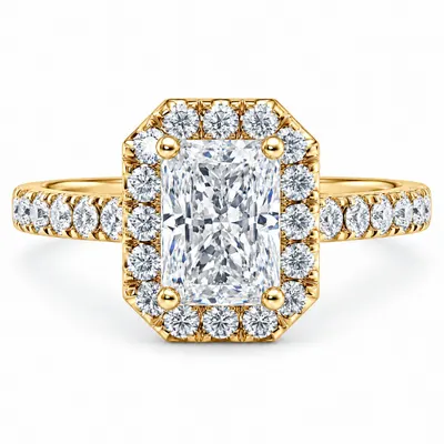 Highbury Diamond Ring (Radiant)