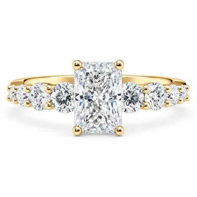 Carlton Diamond Ring (Radiant)