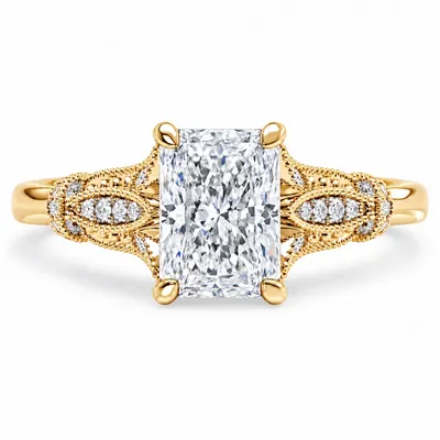 Leinster Diamond Ring (Radiant)