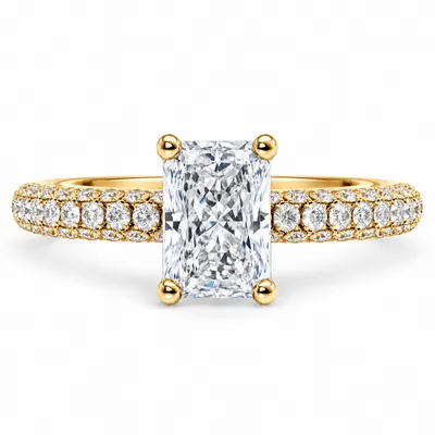 Randolph Diamond Ring (Radiant)