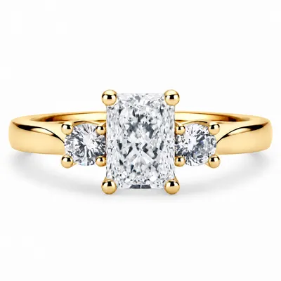 Lombard Diamond Ring (Radiant)