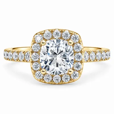 Highbury Diamond Ring (Cushion)