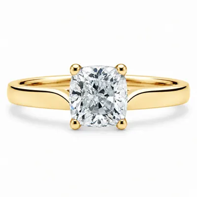 Clapham Diamond Ring (Cushion)