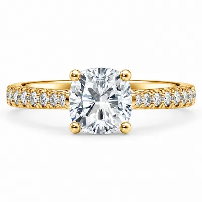 Harcourt Diamond Ring (Cushion)
