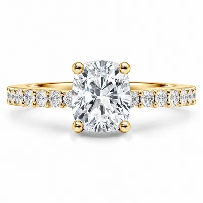 Walton Diamond Ring (Cushion)