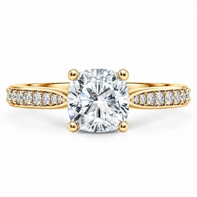 Hertford Diamond Ring (Cushion)