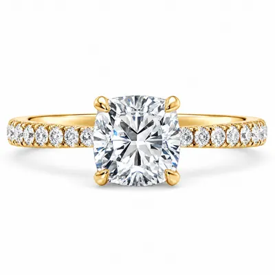 Connaught Diamond Ring (Cushion)