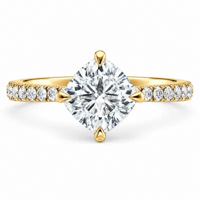 Ledbury Diamond Ring (Cushion)