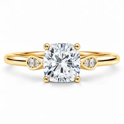 Clarendon Diamond Ring (Cushion)