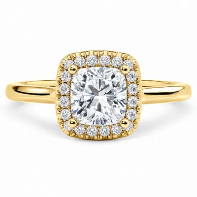 Maida Diamond Ring (Cushion)