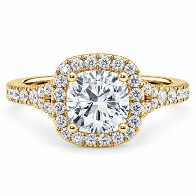 Hamilton Diamond Ring (Cushion)