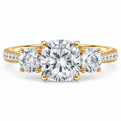 Delancey Diamond Ring (Cushion)