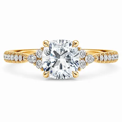 Bermondsey Diamond Ring (Cushion)
