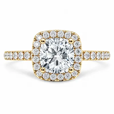 Hatton Diamond Ring (Cushion)