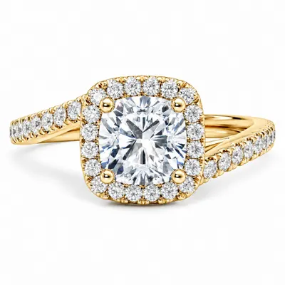 Cornhill Diamond Ring (Cushion)