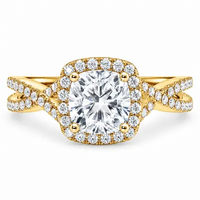 Bishopsgate Diamond Ring (Cushion)