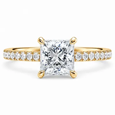 Audley Diamond Ring (Princess)