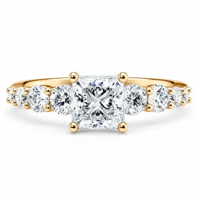 Carlton Diamond Ring (Princess)
