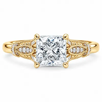 Leinster Diamond Ring (Princess)