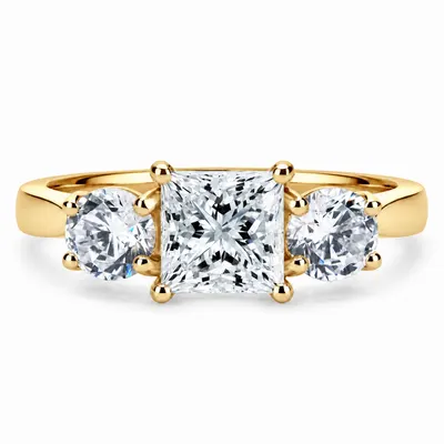 Lombard Diamond Ring (Princess)