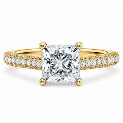 Threadneedle Diamond Ring (Princess)