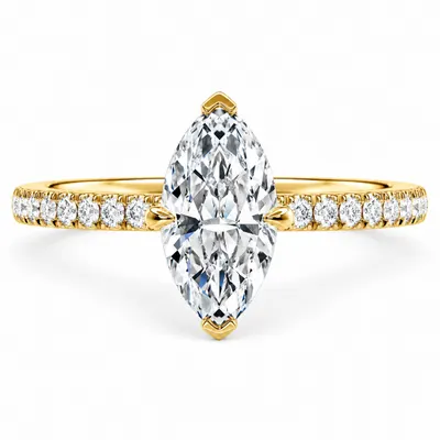 Audley Diamond Ring (Marquise)
