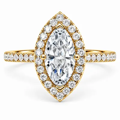 Chancery Diamond Ring (Marquise)