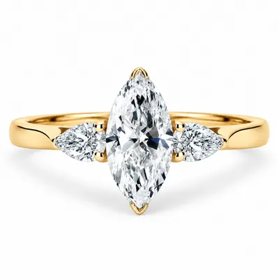 Stratton Diamond Ring (Marquise)
