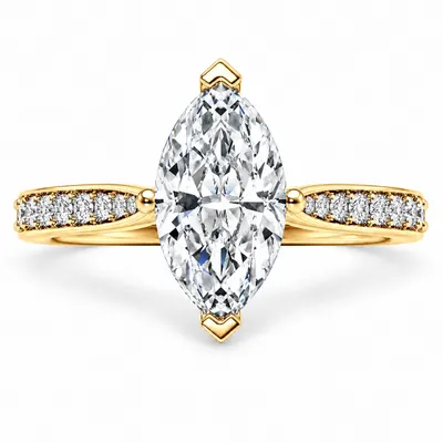 Hertford Diamond Ring (Marquise)