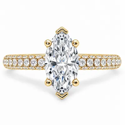 Randolph Diamond Ring (Marquise)