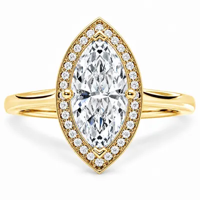 Ludgate Diamond Ring (Marquise)