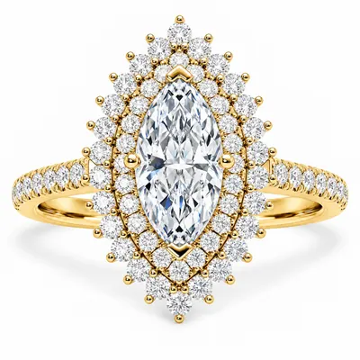 Farringdon Diamond Ring (Marquise)