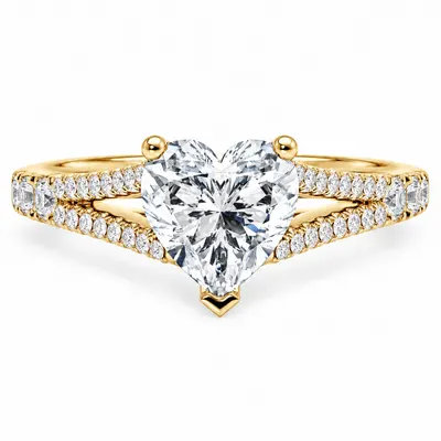 Langham Diamond Ring (Heart)