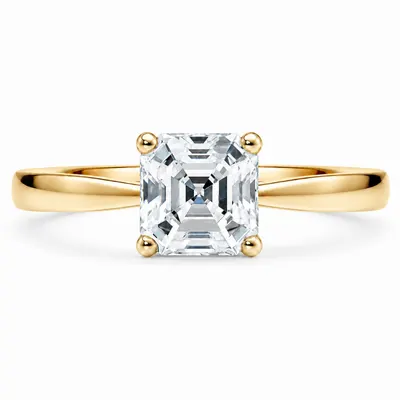 Broadgate Diamond Ring (Asscher)