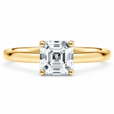 Rathbone Diamond Ring (Asscher)