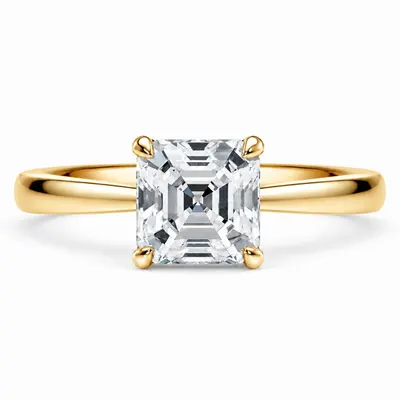 Somerset Diamond Ring (Asscher)