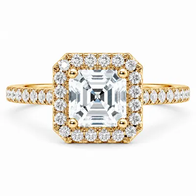 Chancery Diamond Ring (Asscher)