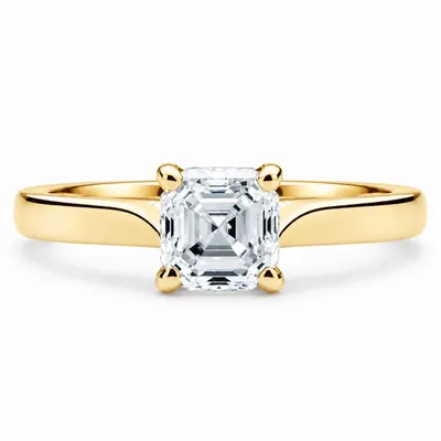 Clapham Diamond Ring (Asscher)