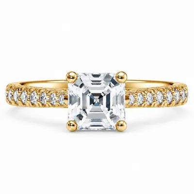 Harcourt Diamond Ring (Asscher)