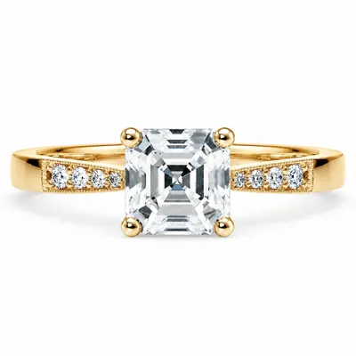 Portobello Diamond Ring (Asscher)