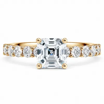 Draycott Diamond Ring (Asscher)