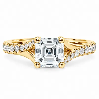 Chesham Diamond Ring (Asscher)