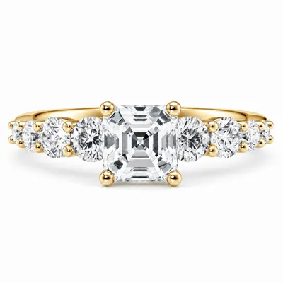 Carlton Diamond Ring (Asscher)