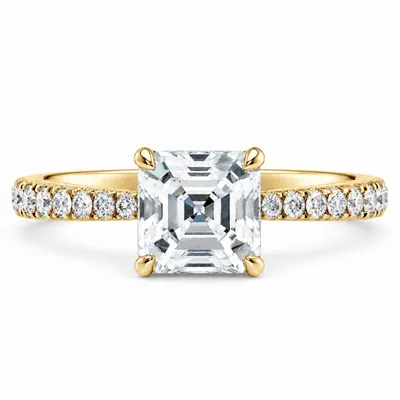 Connaught Diamond Ring (Asscher)