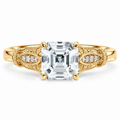 Leinster Diamond Ring (Asscher)