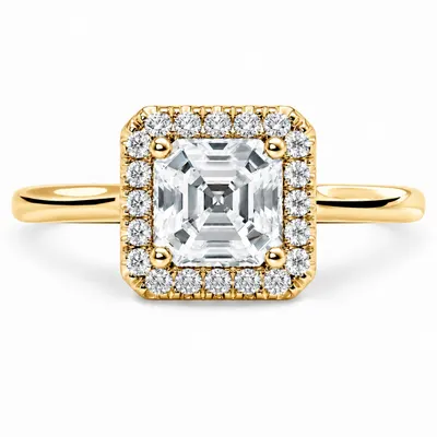 Maida Diamond Ring (Asscher)