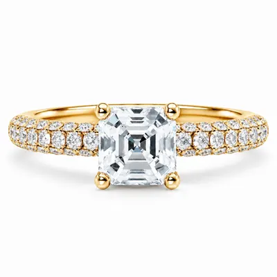 Randolph Diamond Ring (Asscher)