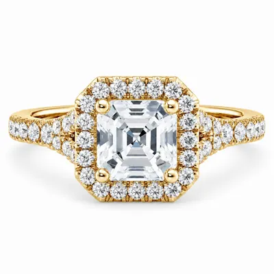 Hamilton Diamond Ring (Asscher)