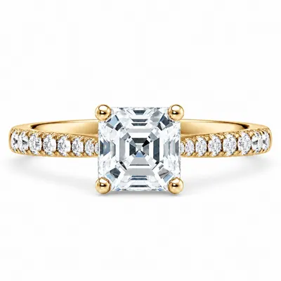 Frognal Diamond Ring (Asscher)
